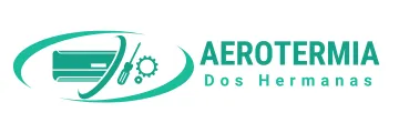 logo horizontal aerotermia dos hermanas